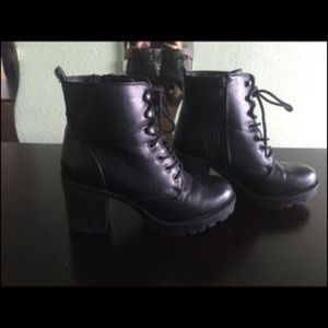 Cathy Jean Combat Boots